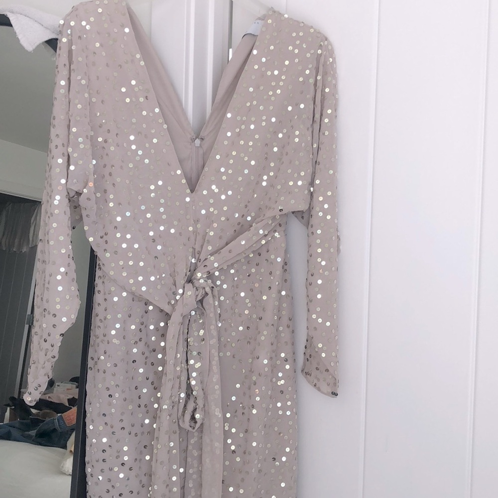 ASOS sequin Medi  dress size 4